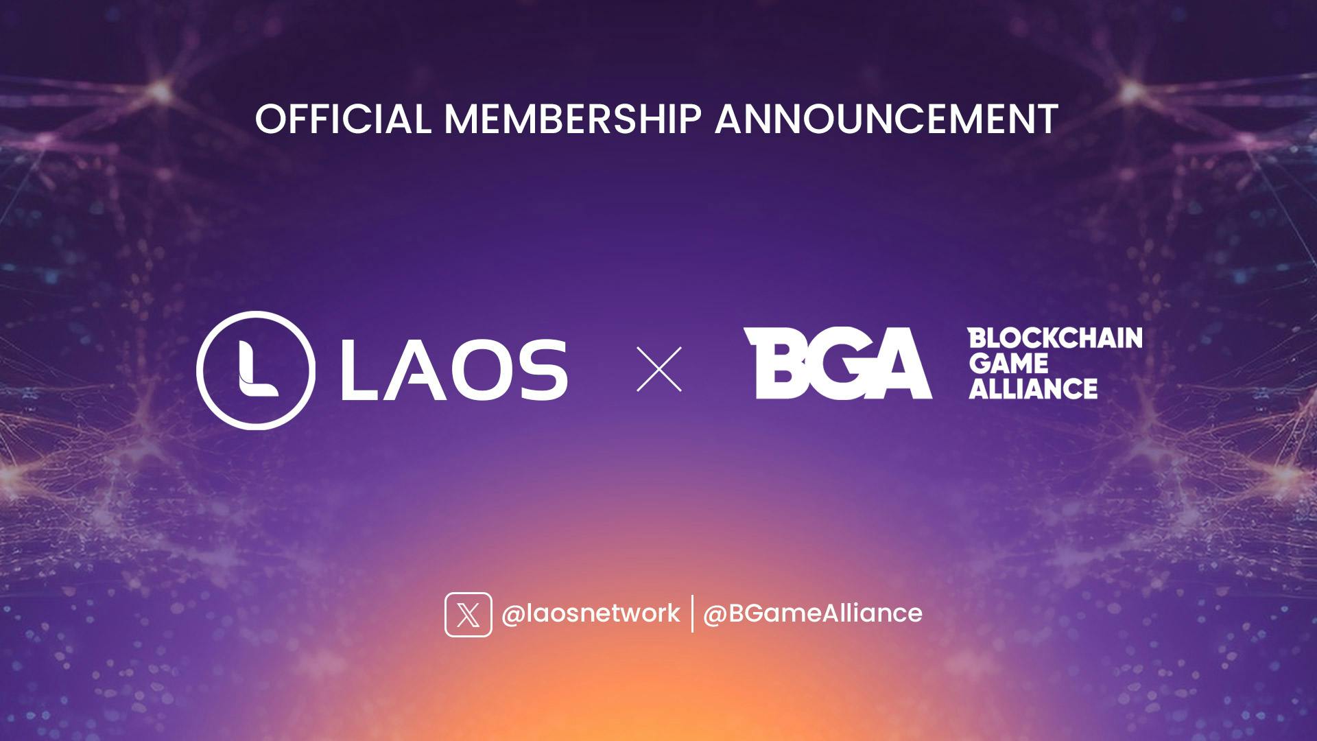 LAOS Joins the Blockchain Gaming Alliance