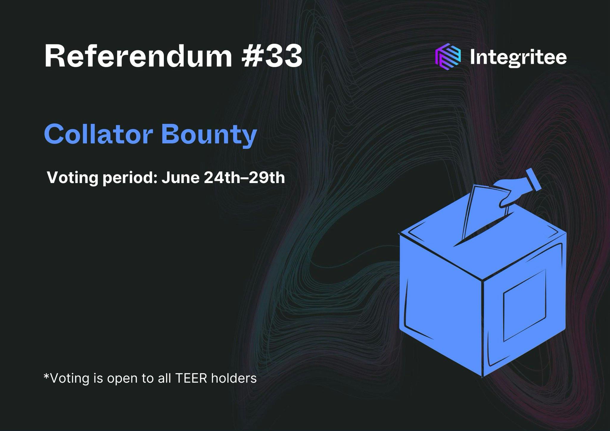 Integritee Collator Bounty