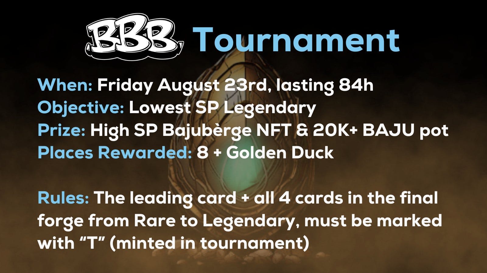 Next BBB Tournament Begins This Friday!