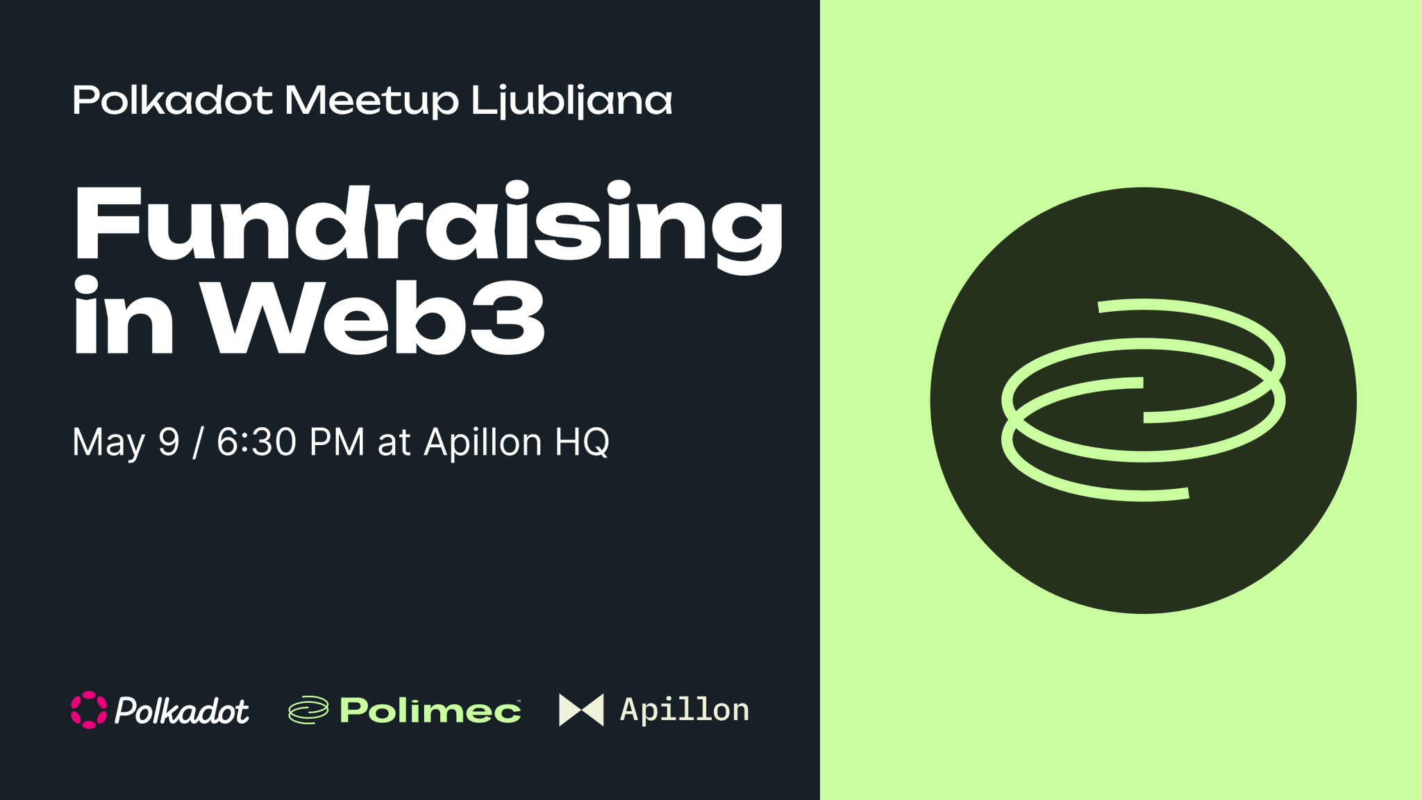 Polkadot Meetup Ljubljana: Exploring fundraising in Web3