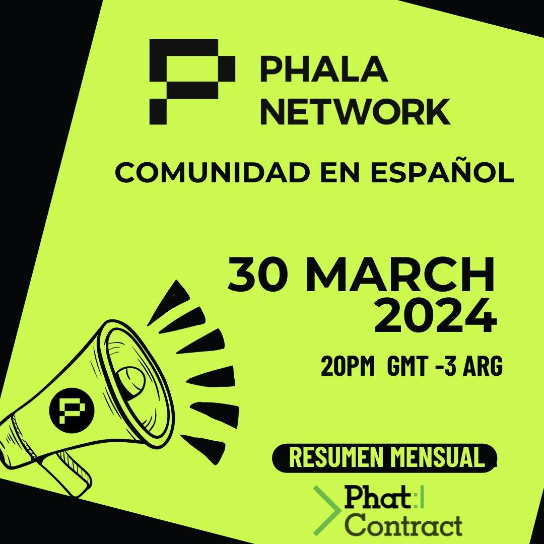 Spanish Phala Network meeting.