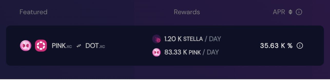 PINK and STELLA Dual Rewards