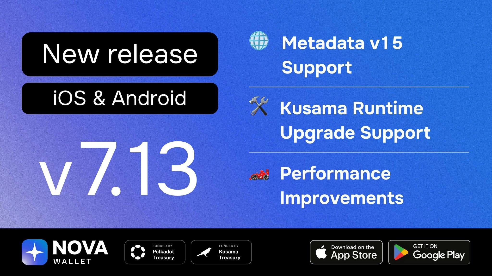 Nova Wallet releases v7.13.0