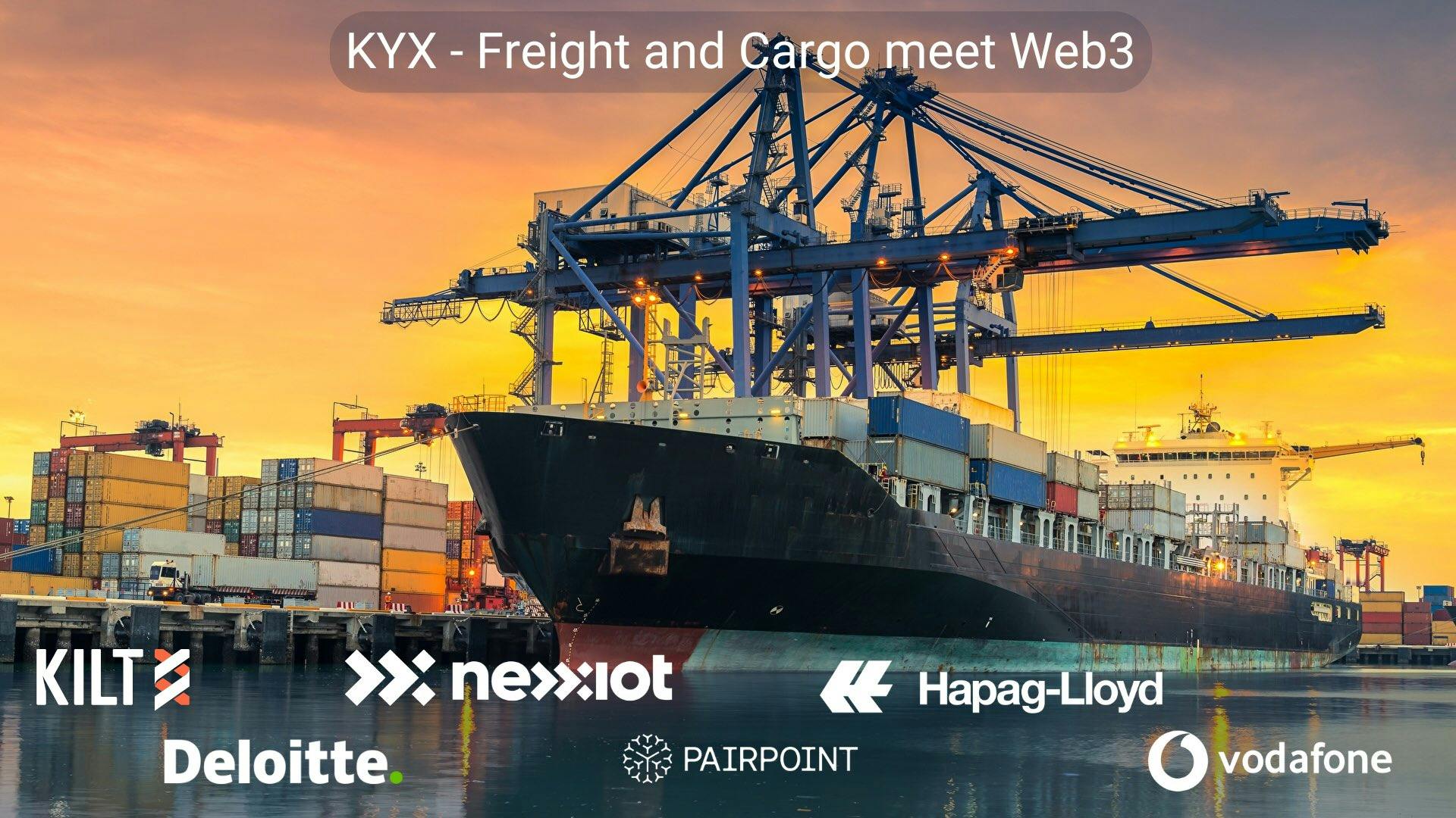 KILT + Deloitte + Nexxiot KXY (Freight and Cargo meet Web3)