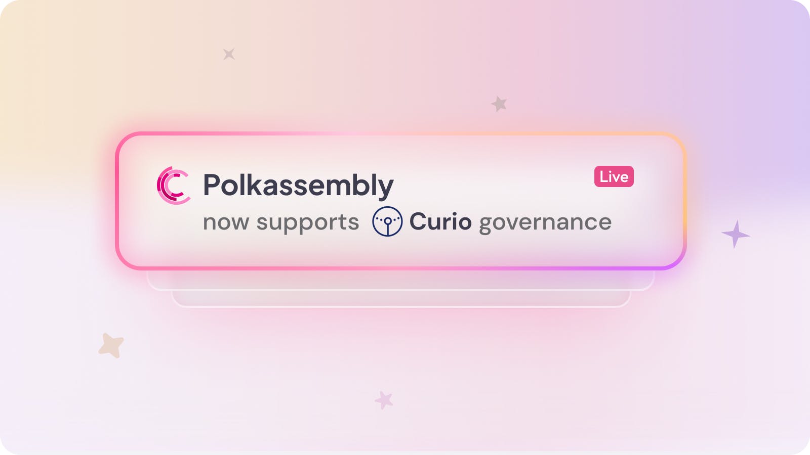 Curio on Polkassembly