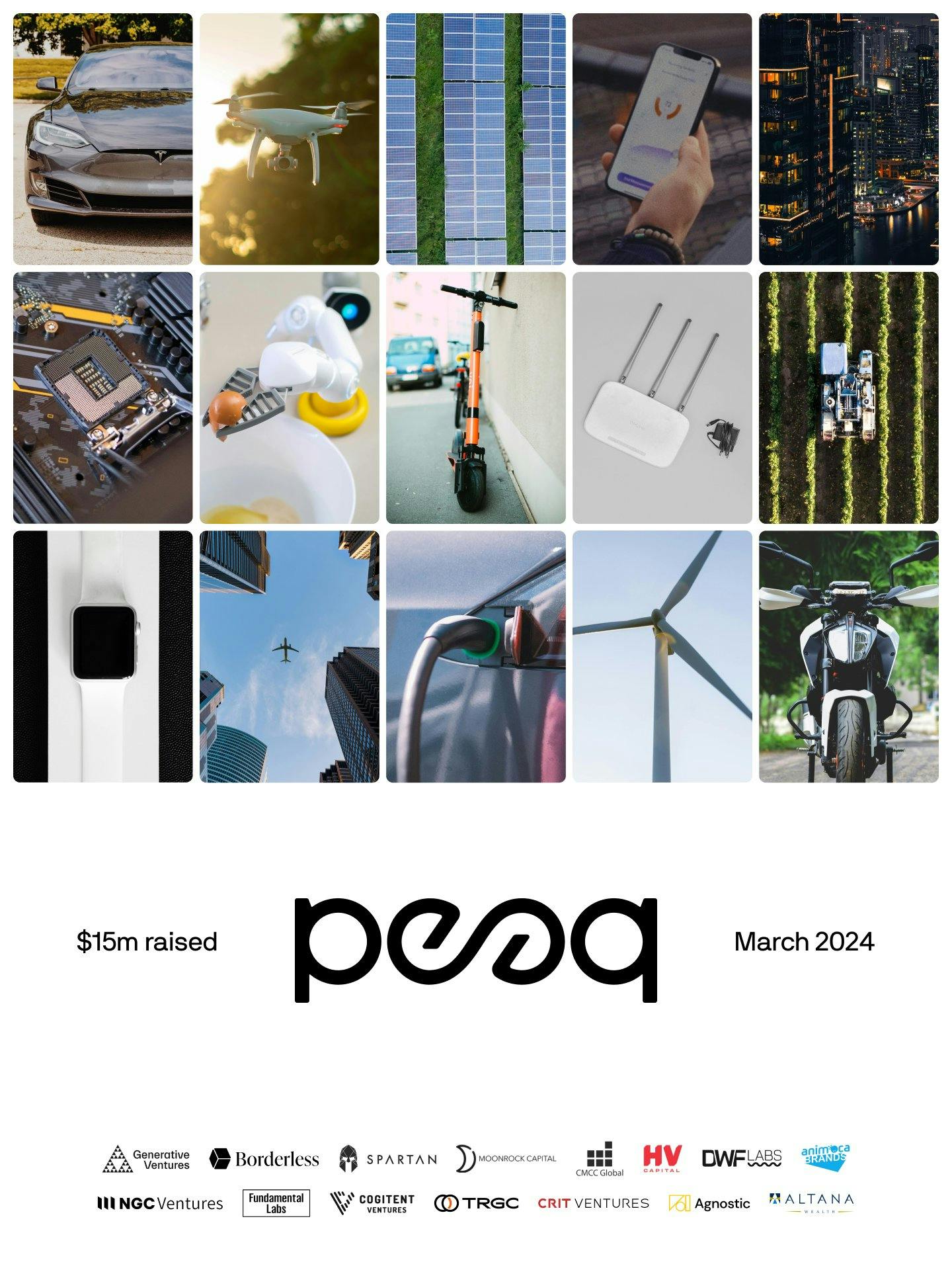 Peaq raises $15M in a private funding round