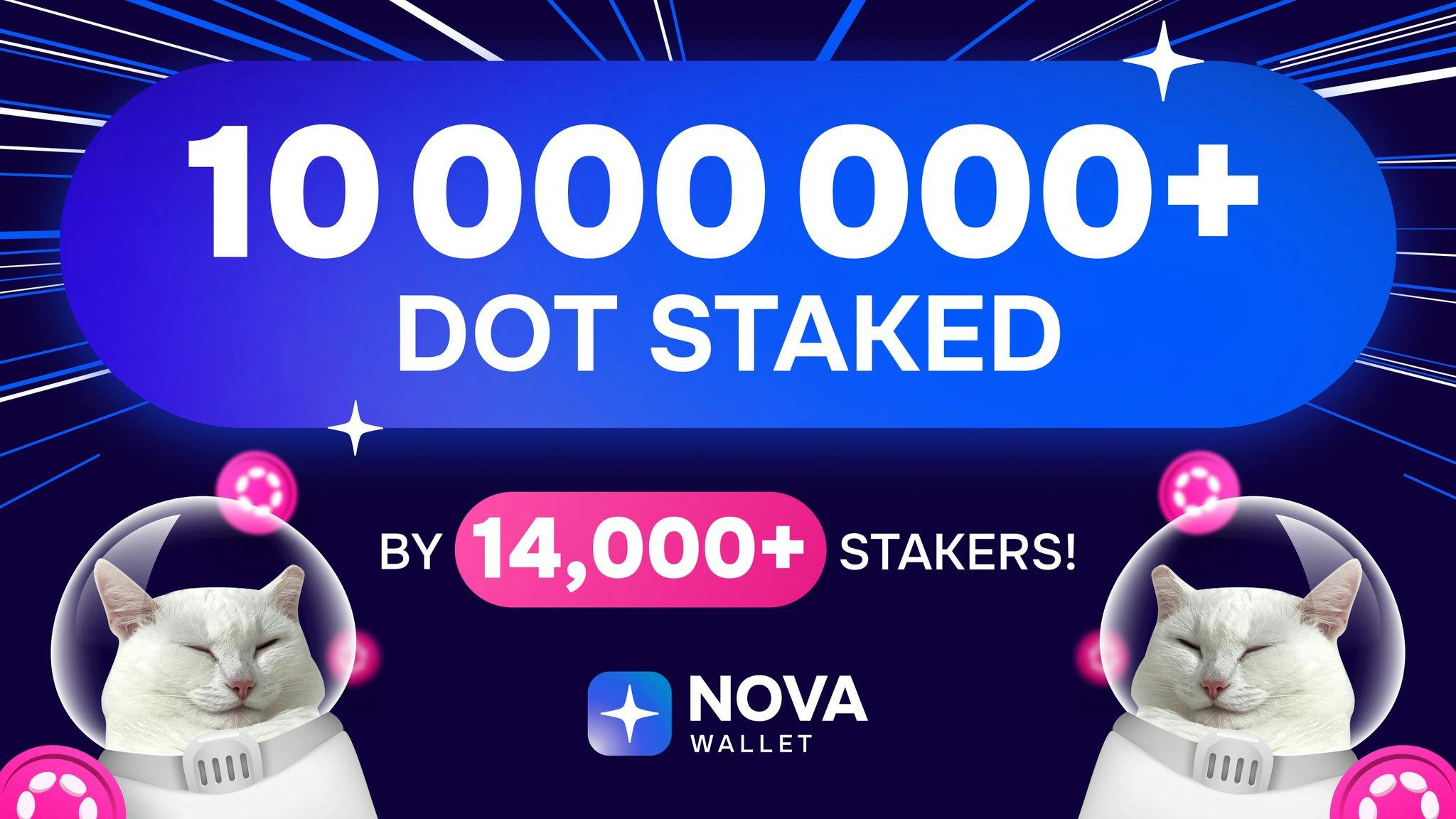 New Staking Milestone for NovaWallet