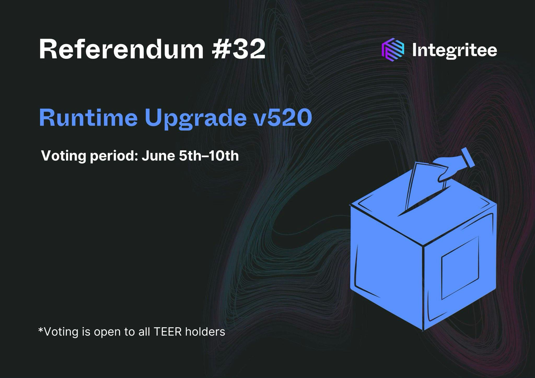 Integritee Referendum #32