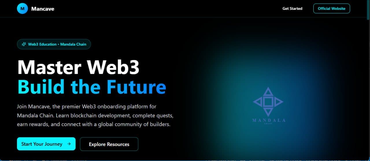 Mancave - An onboarding and user retention system built for mandala and the polkadot ecosystem at large