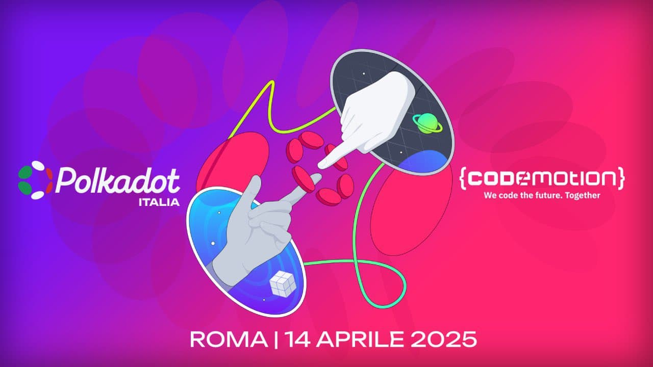 Collaboration between Polkadot Italia and Codemotion