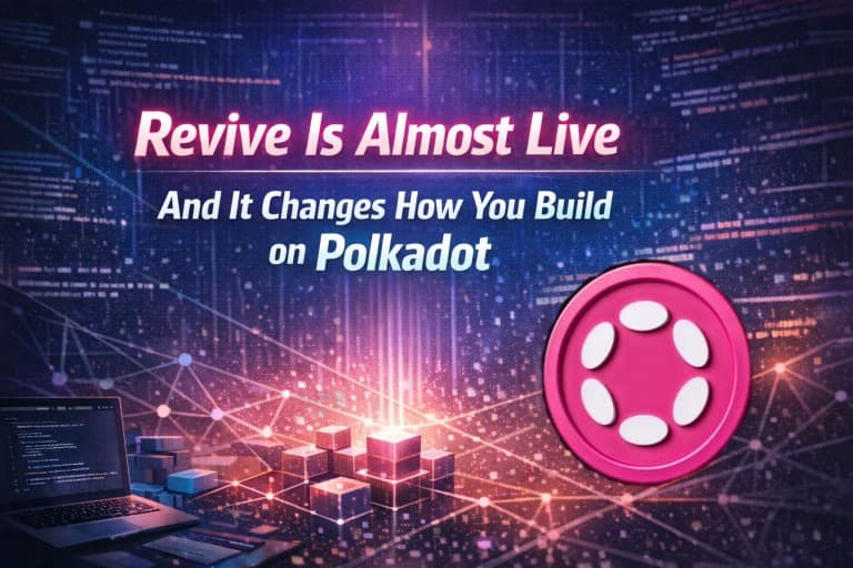 Revive Is Polkadot’s Builder Reset, And It’s Almost Live.