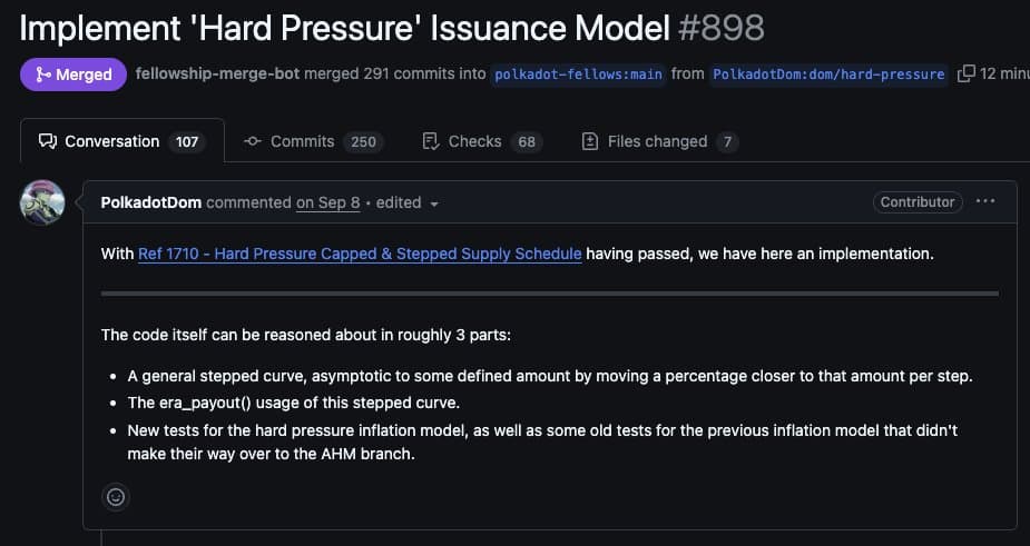 Dom-inating the Issuance Model