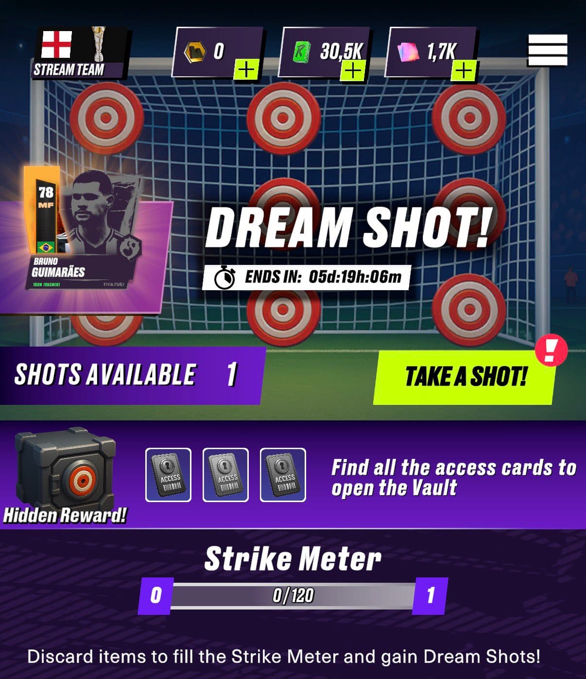 Trash the Team to Treasure Rewards