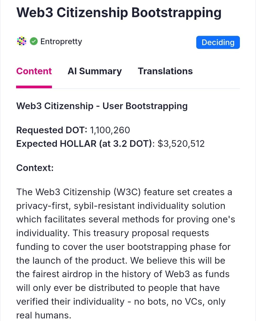 Web3 Citizenship