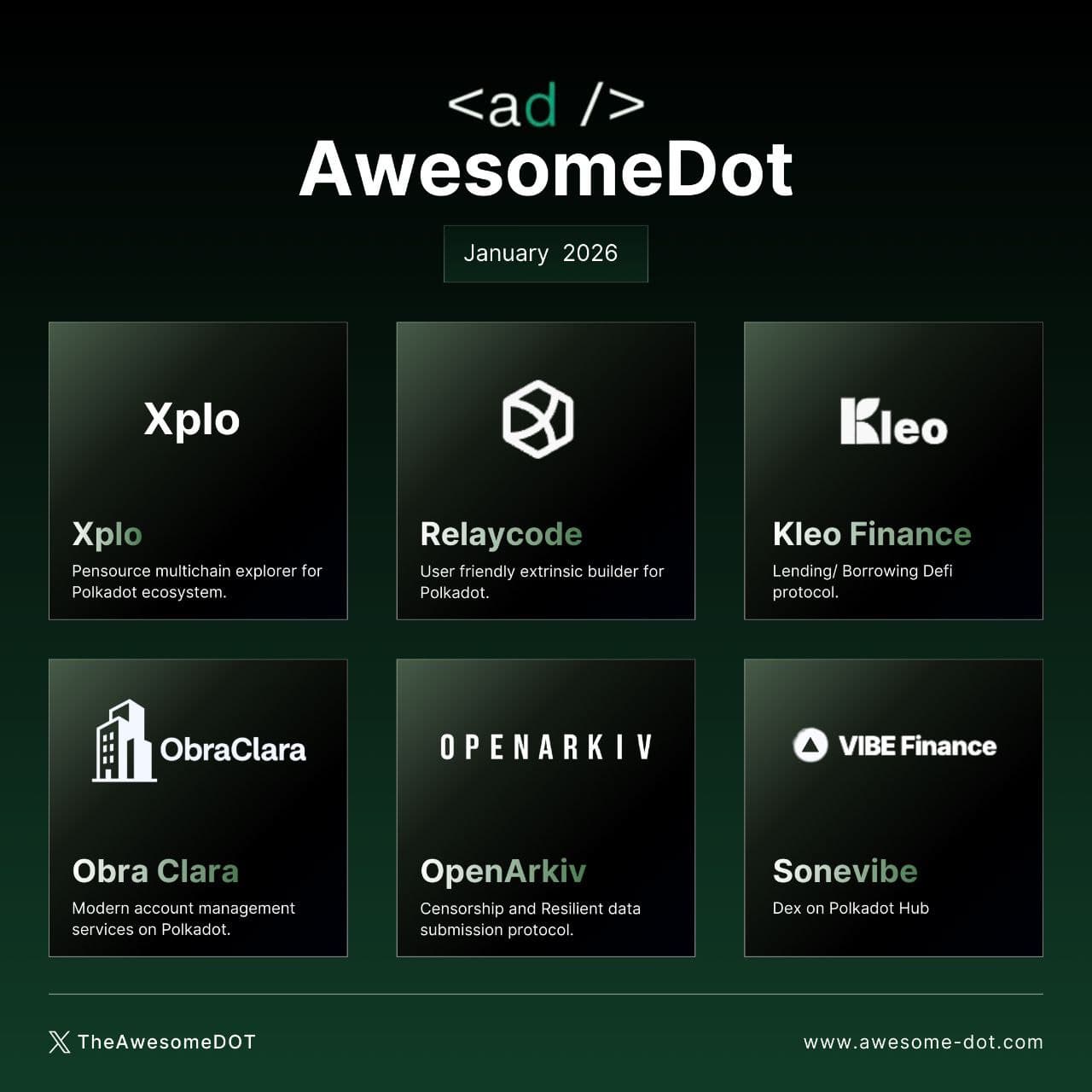 AwesomeDOT January Project Update