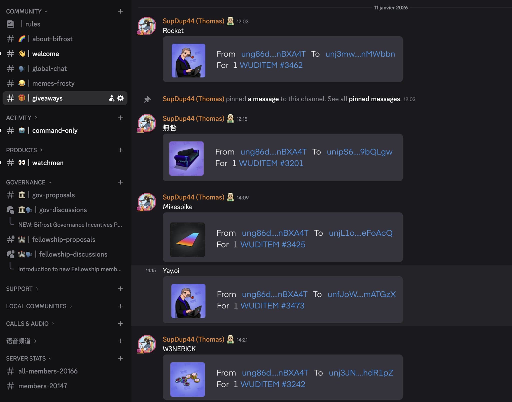 Bifrost’s Big Birdy Bounty